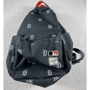 Herschel Supply Backpack MLB Detroit Tigers AOP NWOT Official Black Orange